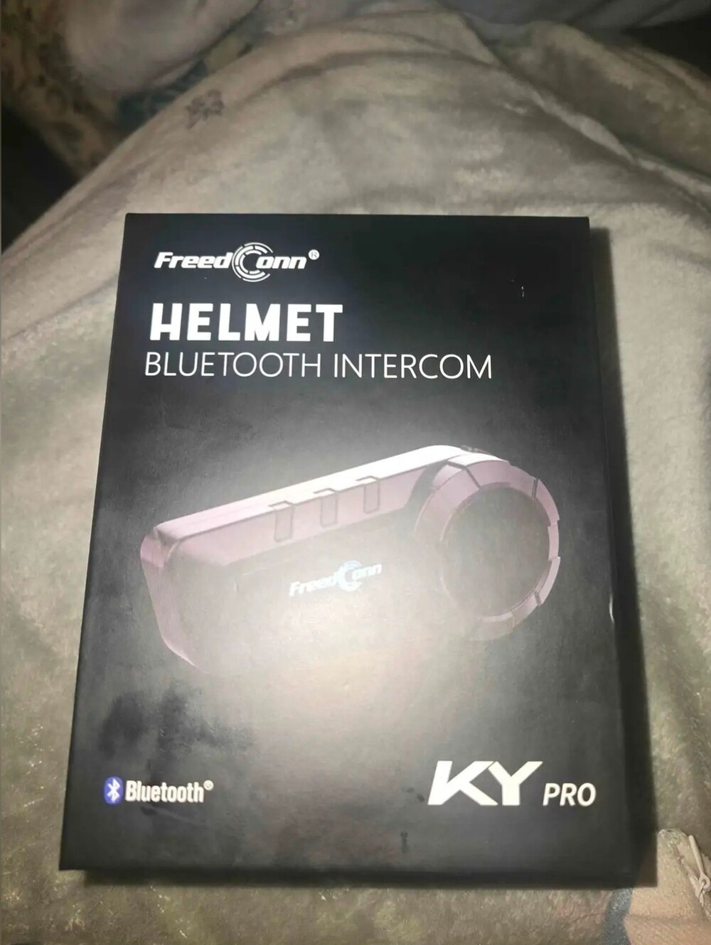 KY Pro Helmet Bluetooth Intercom - Black